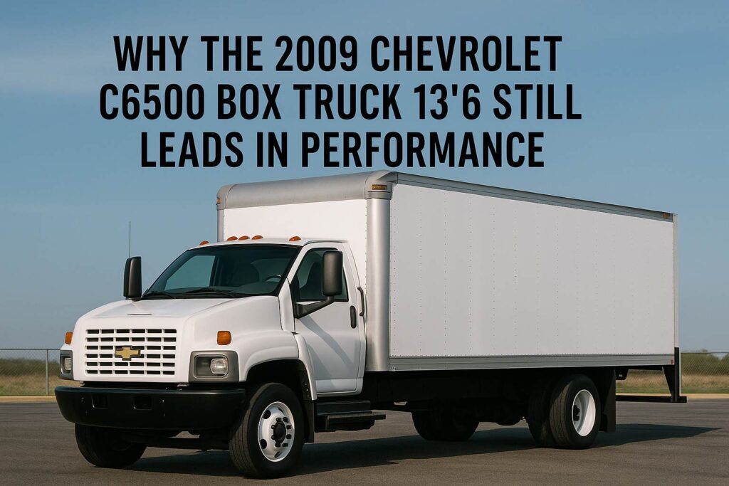 2009 chevrolet c6500 box truck 13'6