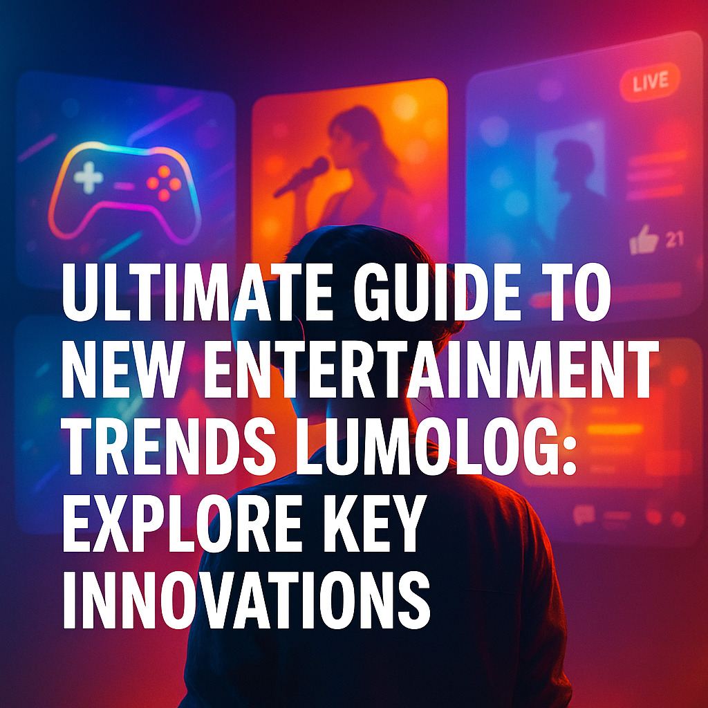 ultimate guide to new entertainment trends lumolog