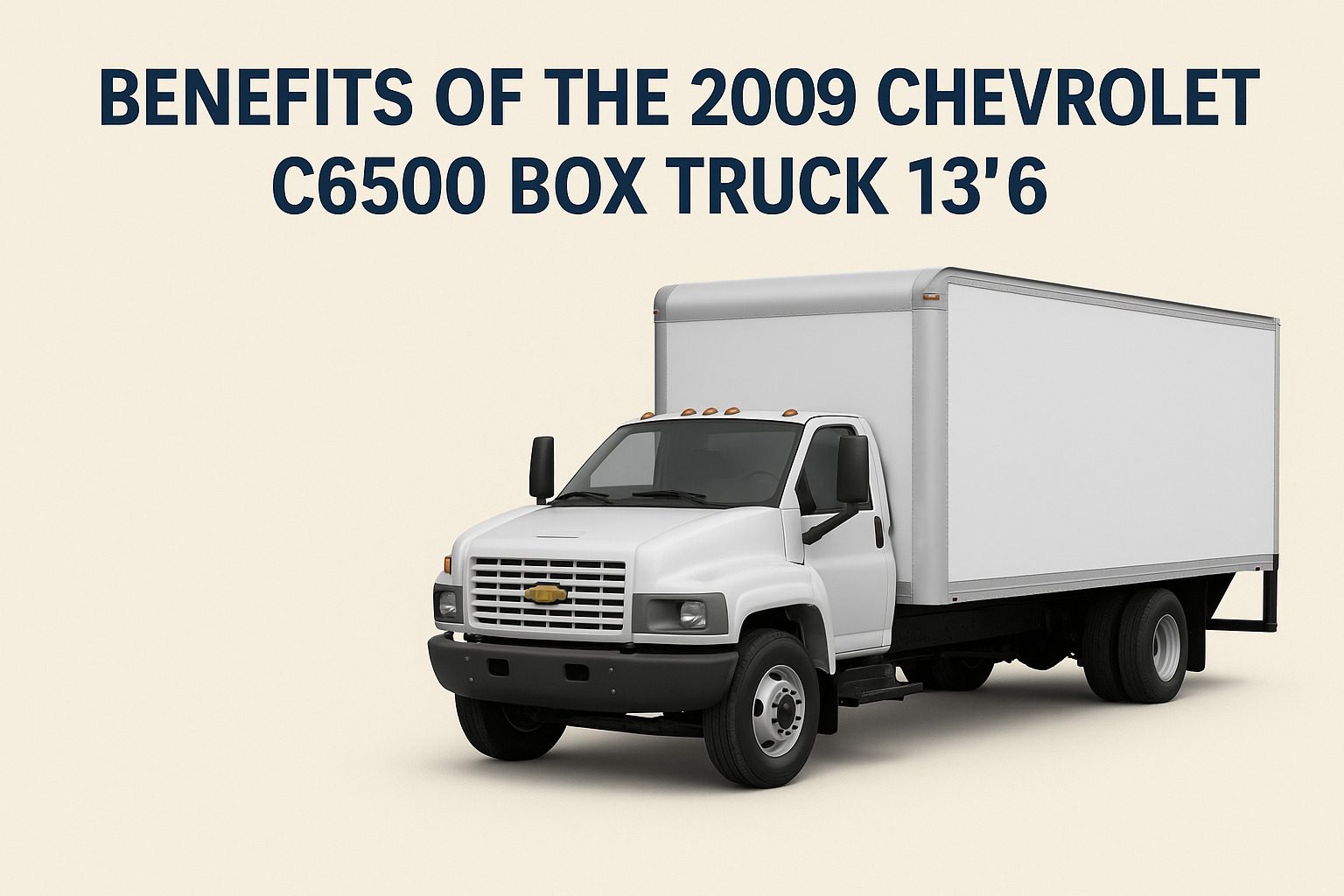 Benefits of the 2009 Chevrolet C6500 Box Truck 13'6