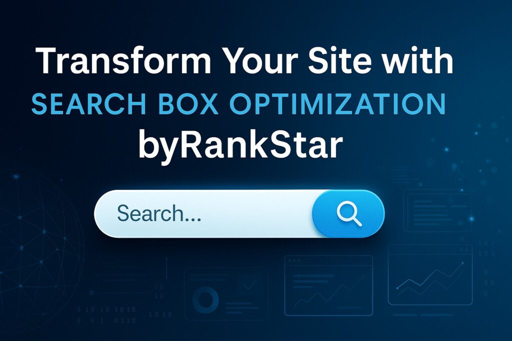 search box optimization byrankstar