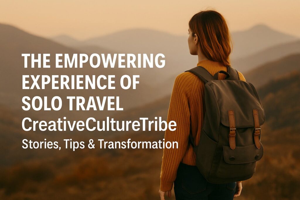the empowering experience of solo travel creativeculturetribe