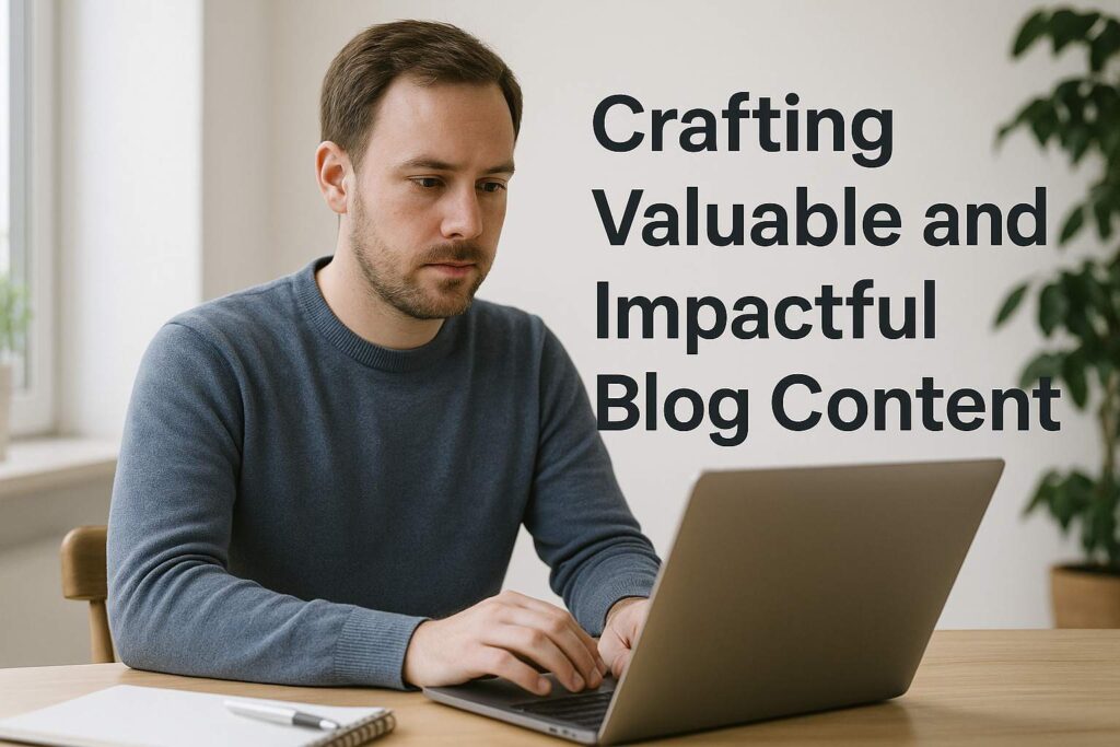 Crafting Valuable and Impactful Blog Content