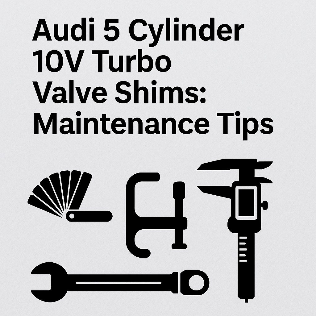 audi 5 cylinder 10v turbo valve shims