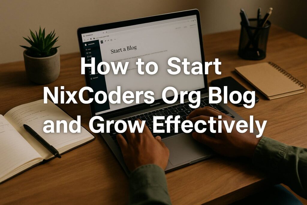 start nixcoders org blog