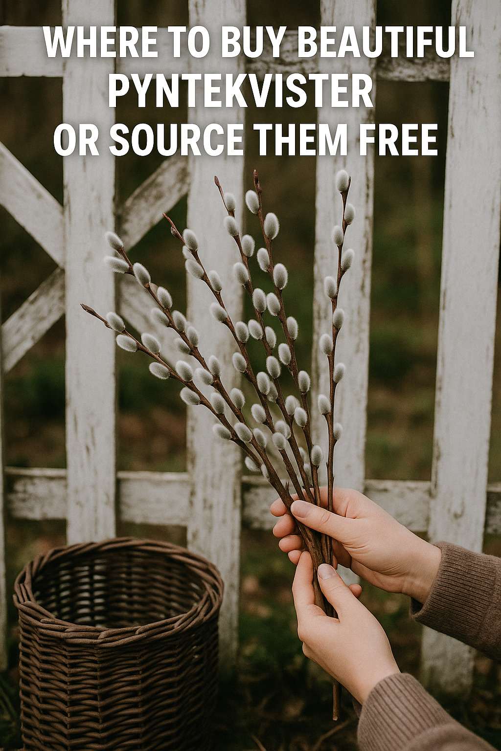 Where to Buy Beautiful Pyntekvister or Source Them Free