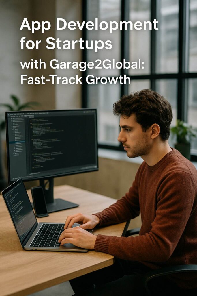 app development for startups with garage2global