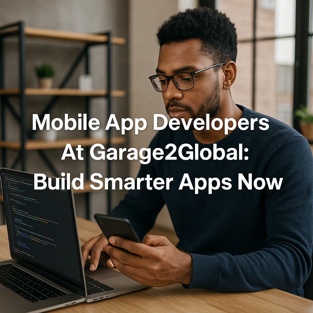 Mobile App Developers At Garage2Global