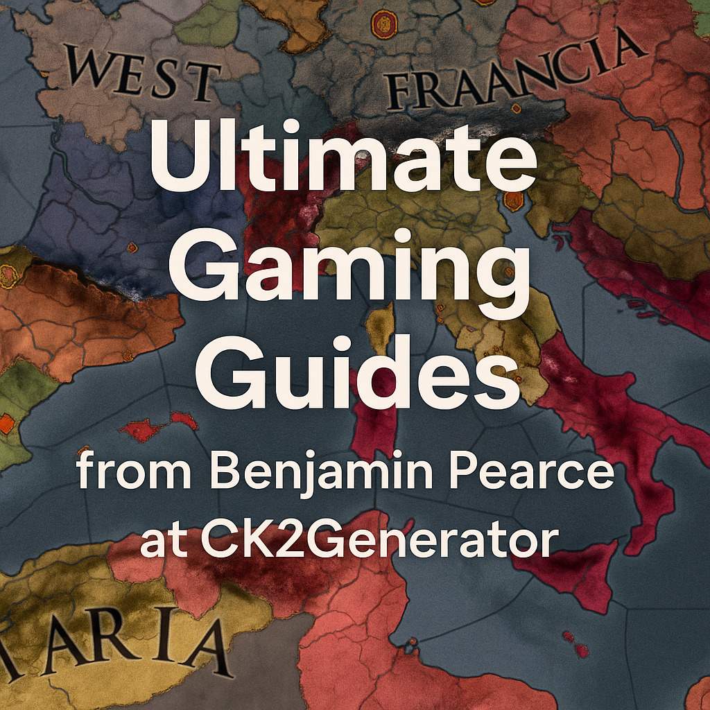 gaming guides from benjamin pearce at ck2generator