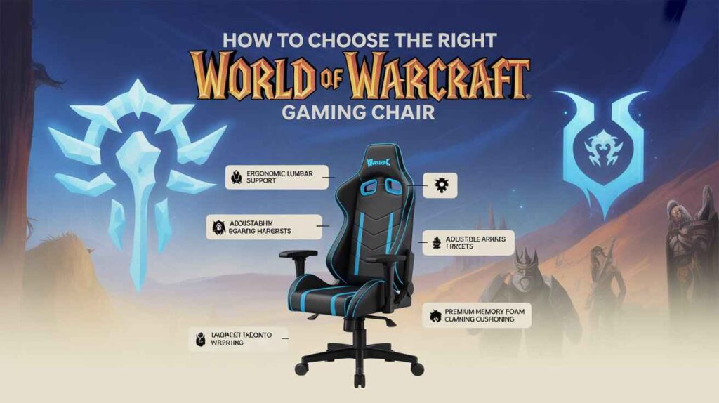 How to Choose the Right World Of Warcraft Gaming Chair
