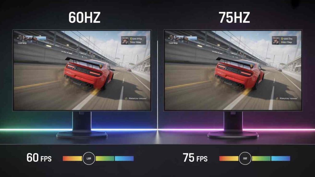 Is 75Hz Good For Gaming Compared to 60Hz?