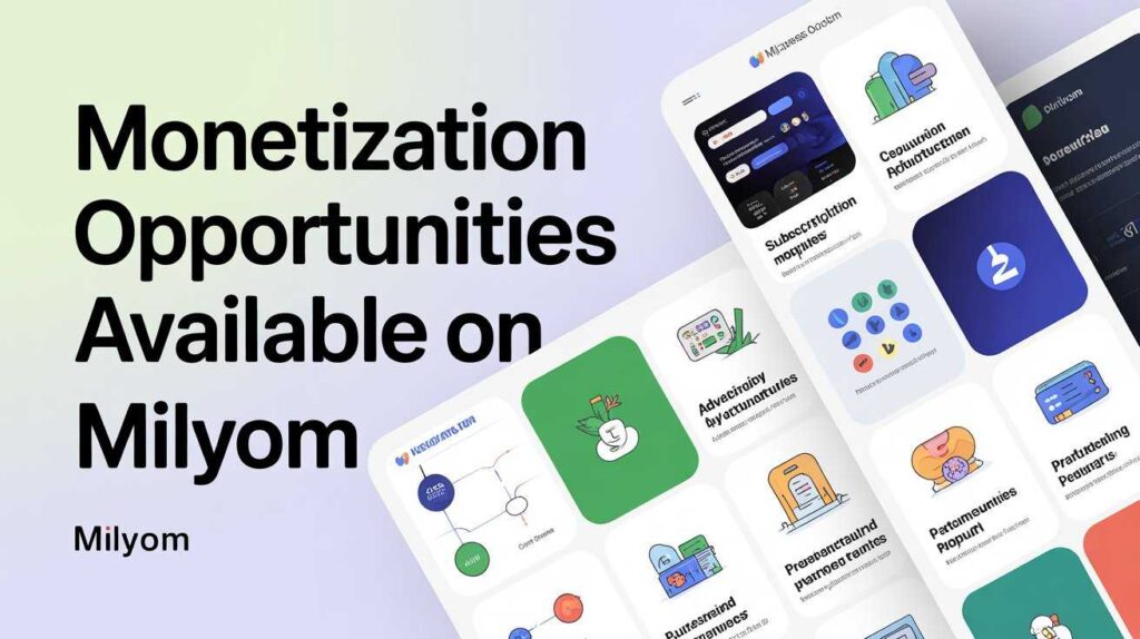Monetization Opportunities Available on Milyom