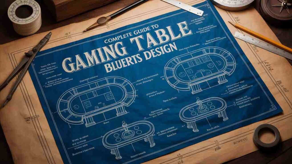 gaming table blueprints