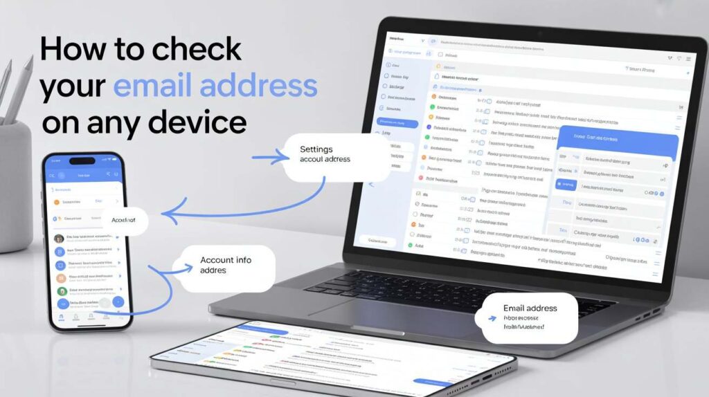 how to check your email address