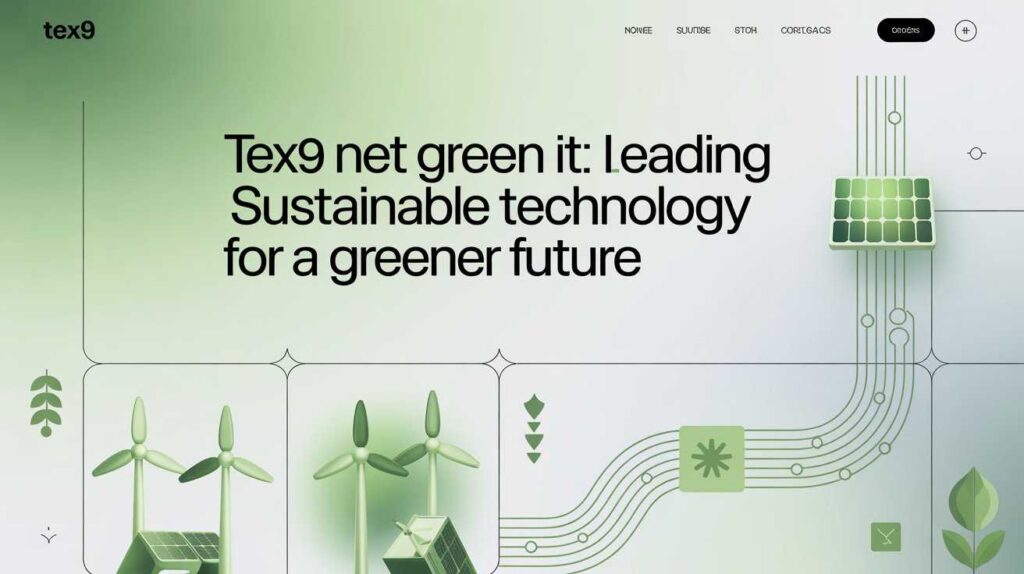 Tex9 Net Green IT