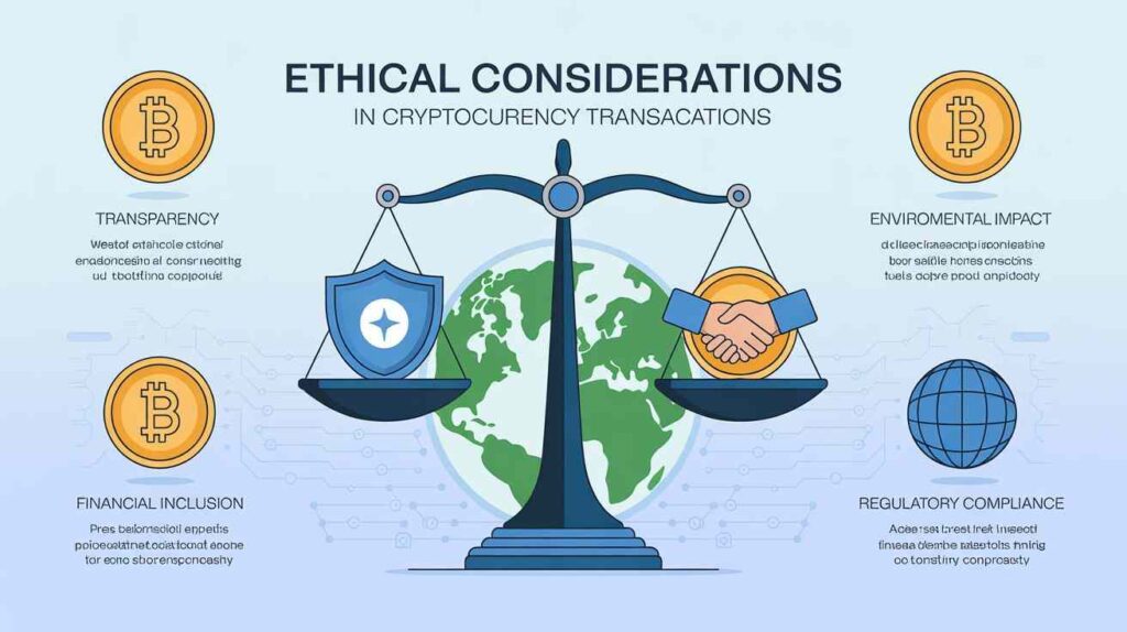 Key Ethical Considerations in Cryptocurrency Transactions