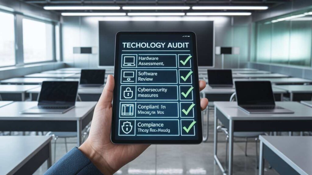 checklist for a technology audit in k12 michigan