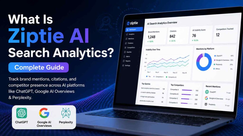what is ziptie ai search analytics