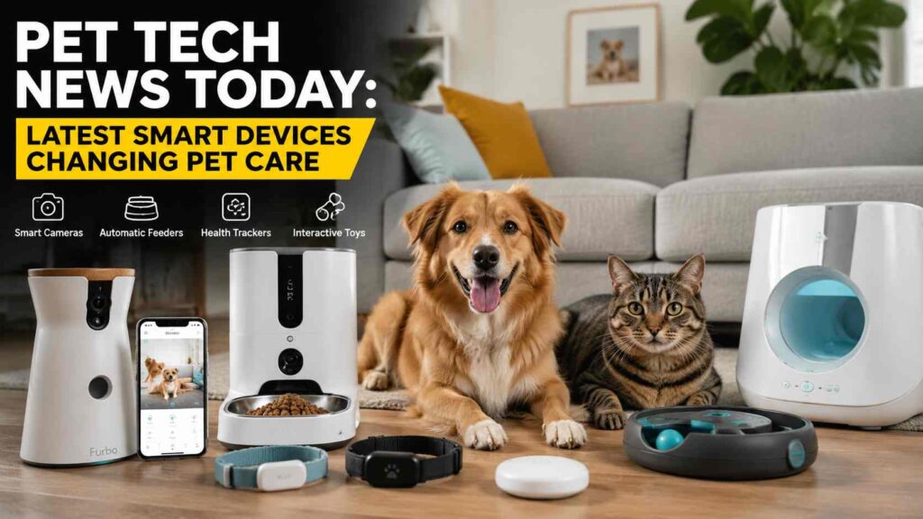 Pet Tech News Today: Latest Smart Devices Changing Pet Care