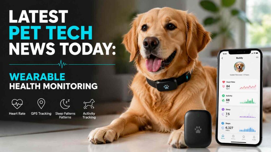 Latest Pet Tech News Today: Wearable Health Monitoring