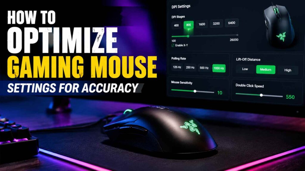 how to optimize gaming mouse settings