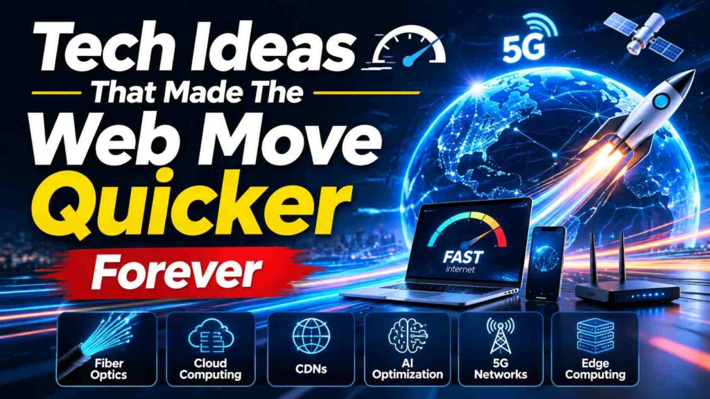 tech ideas that made the web move quicker