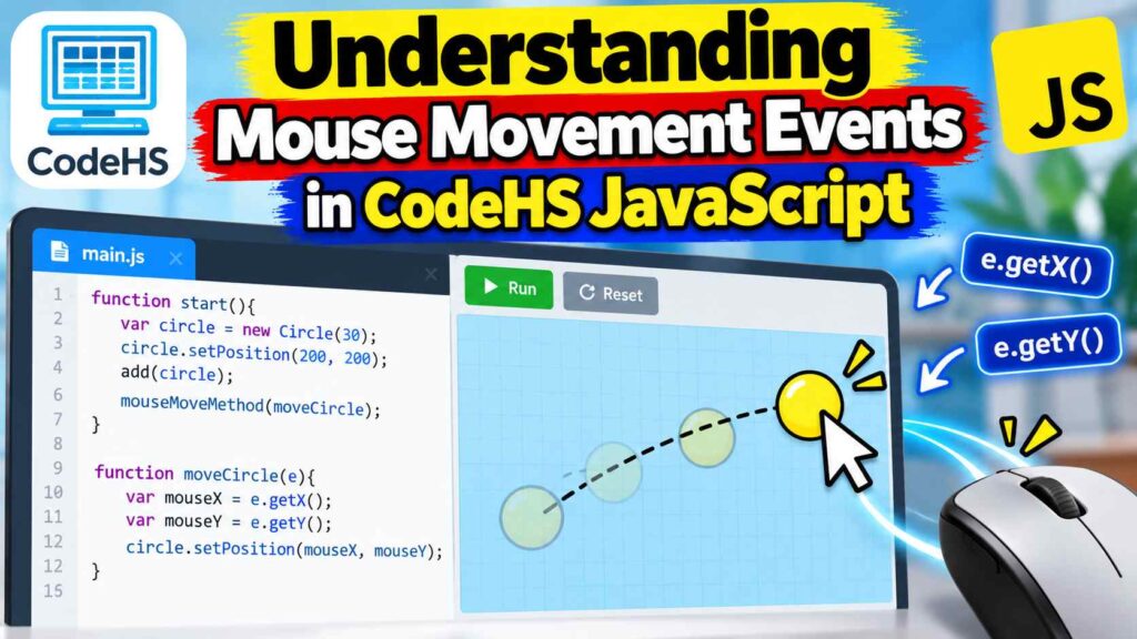 Understanding Mouse Movement Events in CodeHS JavaScript